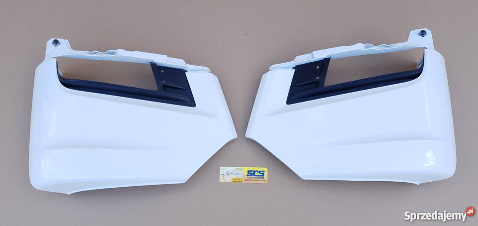 MAN TGX EURO 6 ZDERZAK NAROŻNIK OKULAR COLOR RAL Bieleń