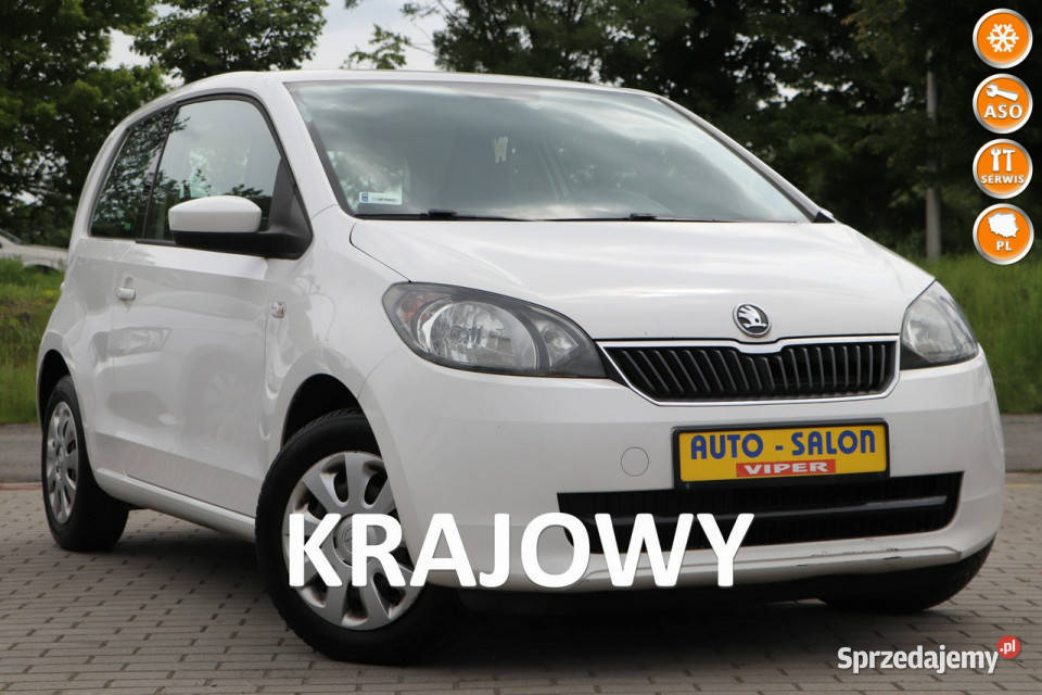 koda Citigo krajowy serwisowany zarejestrowany klimatyzacja Opole