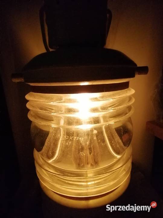Stara lampa okrętowa na nafte małopolskie Kraków