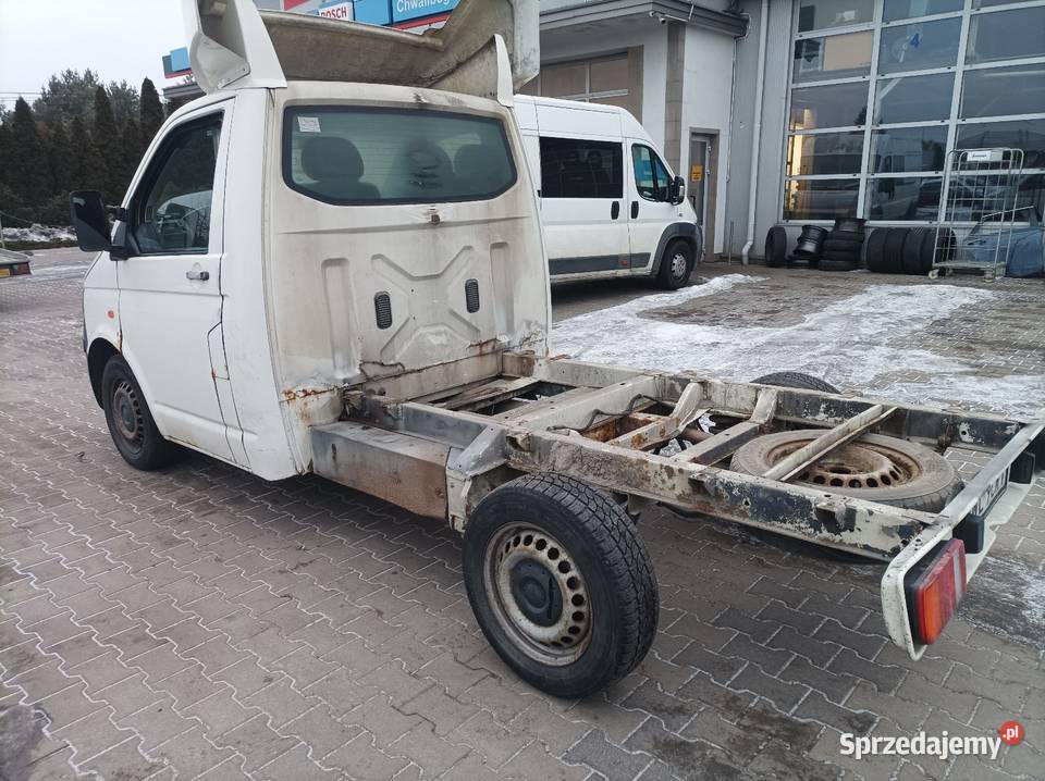 Volkswagen Transporter T5 19 TDI rama Rok produkcji 2004 lubelskie Lublin
