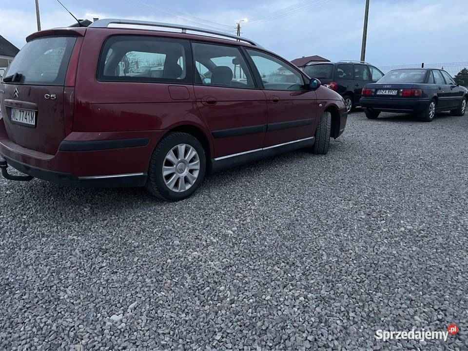 Citroen c5 klima 20hdi hak aktualne Opłaty podlaskie Rutki-Kossaki