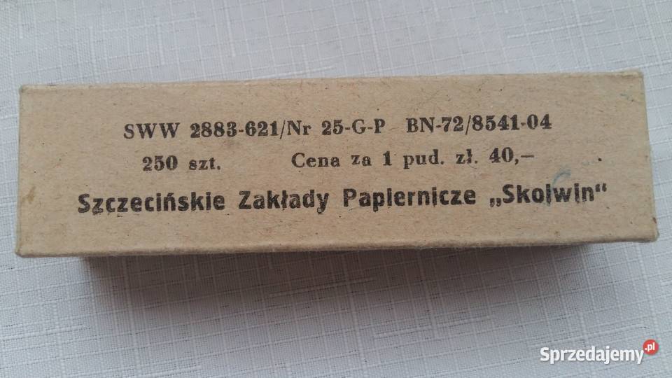 Spinacze biurowe Zakładów Skolwin w Łódź