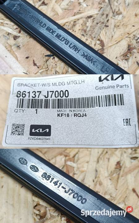 KIA CEED XCEED 3 III LISTWA SZYBY CZOŁOWEJ LEWY Pleszew