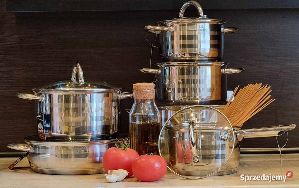 Garnki duże nierdzewne Szczecin
