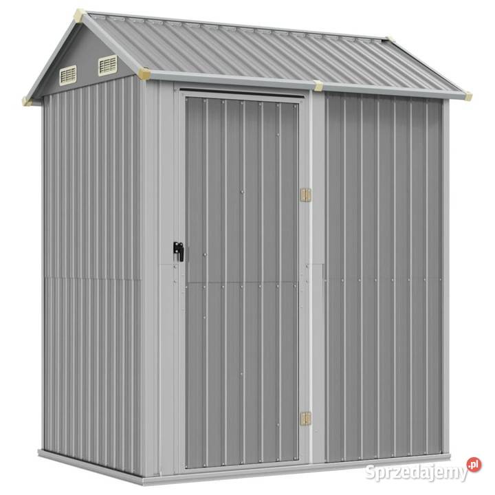 vidaXL Domek ogrodowy jasnoszary 192x1525x237 Architektura ogrodowa Warszawa