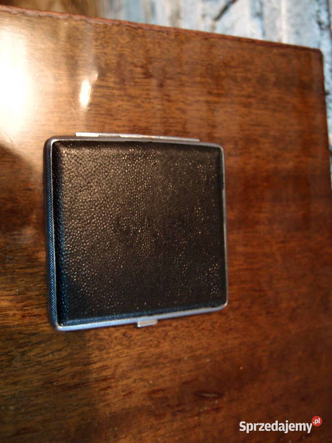 Papierośnica metalowa 9595 Pozostałe łódzkie