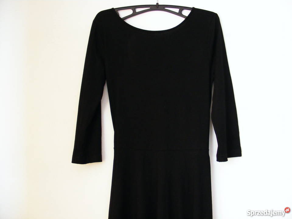 Sukienka długa czarna rozmiar 38 czarny Oborniki Śląskie