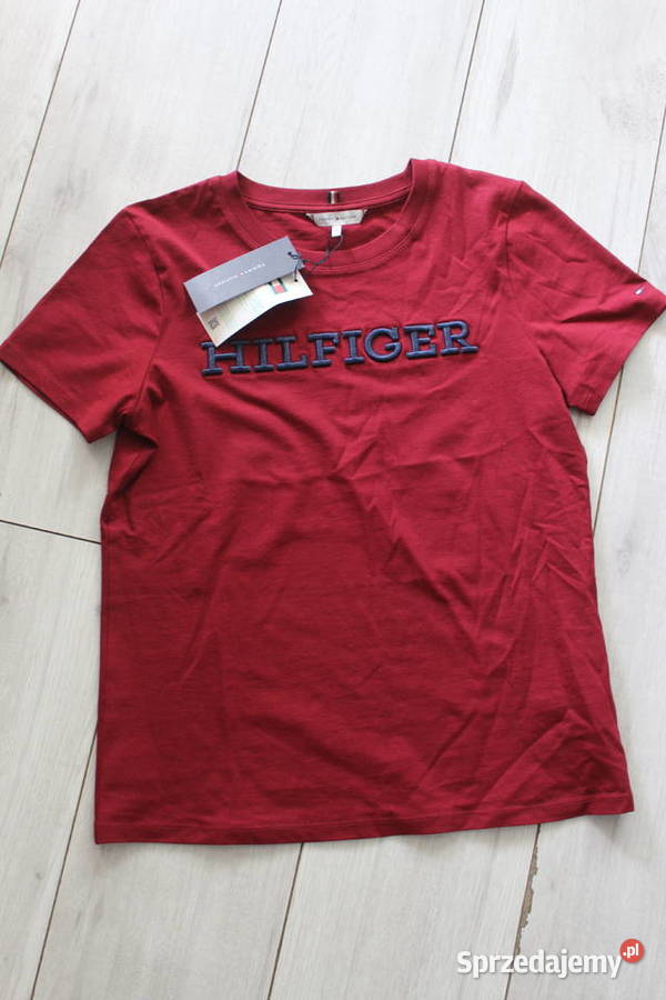 bordowa koszulka bawełniana xs Rozmiar 34(XS) Warszawa