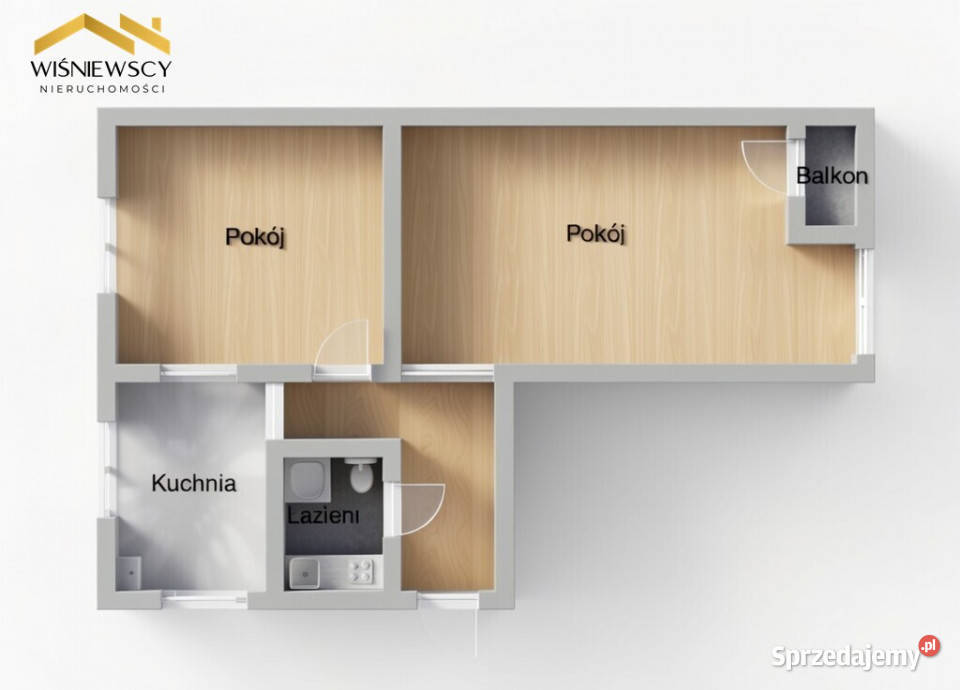 2 pokoje na parterze Gdańsk Przeróbka Liczba pokoi 2