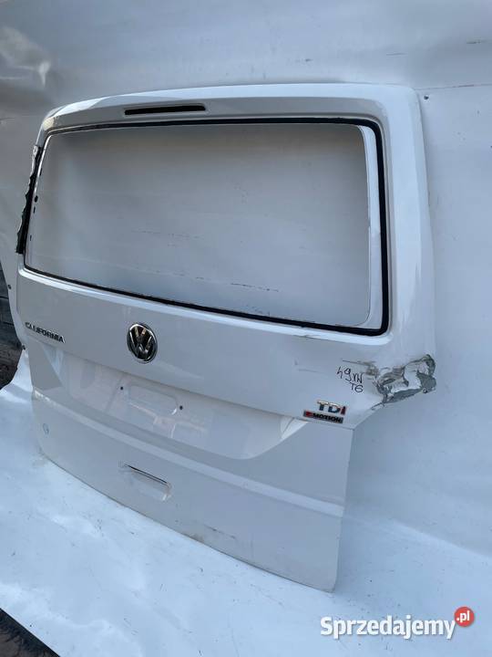 KLAPA TYL BAGAZNIKA TRANSPORTER MULTIVAN VW T5