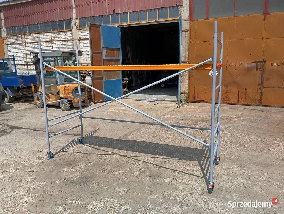 Rusztowanie elewacyjne drabinkowe modułowe