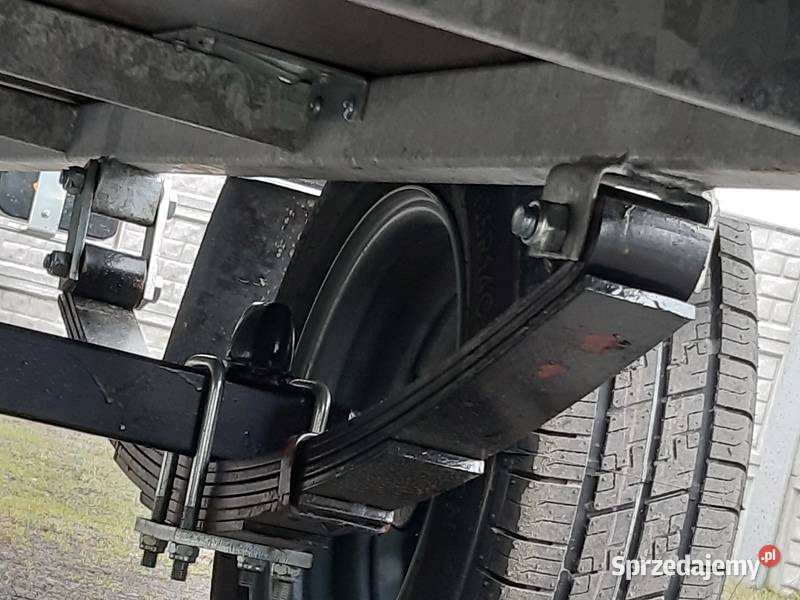 Przyczepka samochodowa 1oś resor haki burta Do samochodów osobowych sprzedam