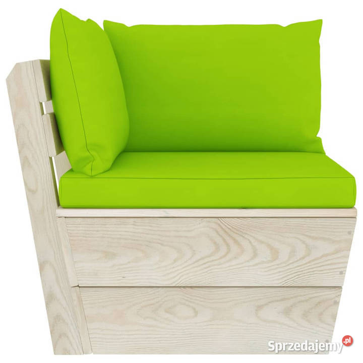 Ogrodowa sofa 2osobowa z palet z poduszkami Warszawa