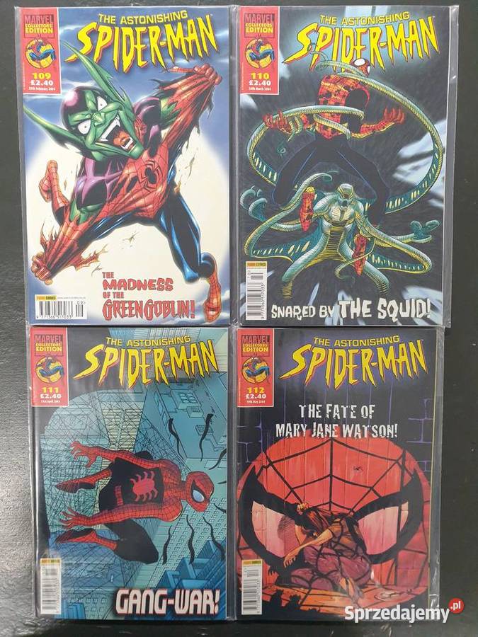 The Astonishing SpiderMan kolekcja 32 komiksów Gdynia