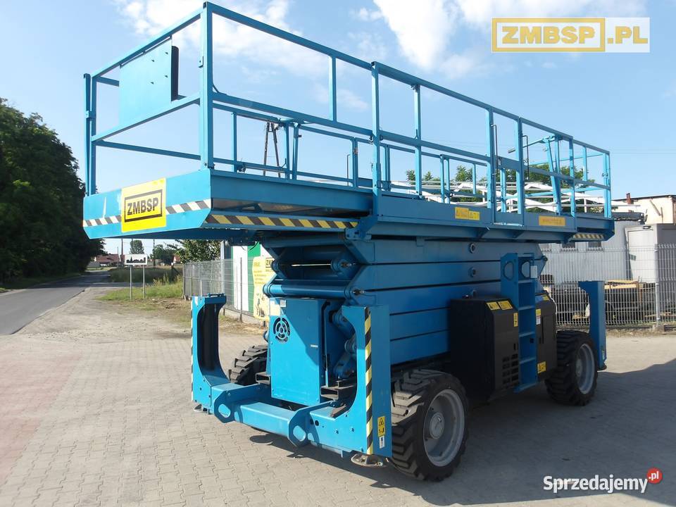 Podnośnik nożycowy 4x4 zwyżka Genie GS5390 RT Pleszew sprzedam