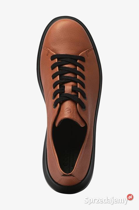 ECCO Nouvelle damskie skórzane sneakersy odcień skóra