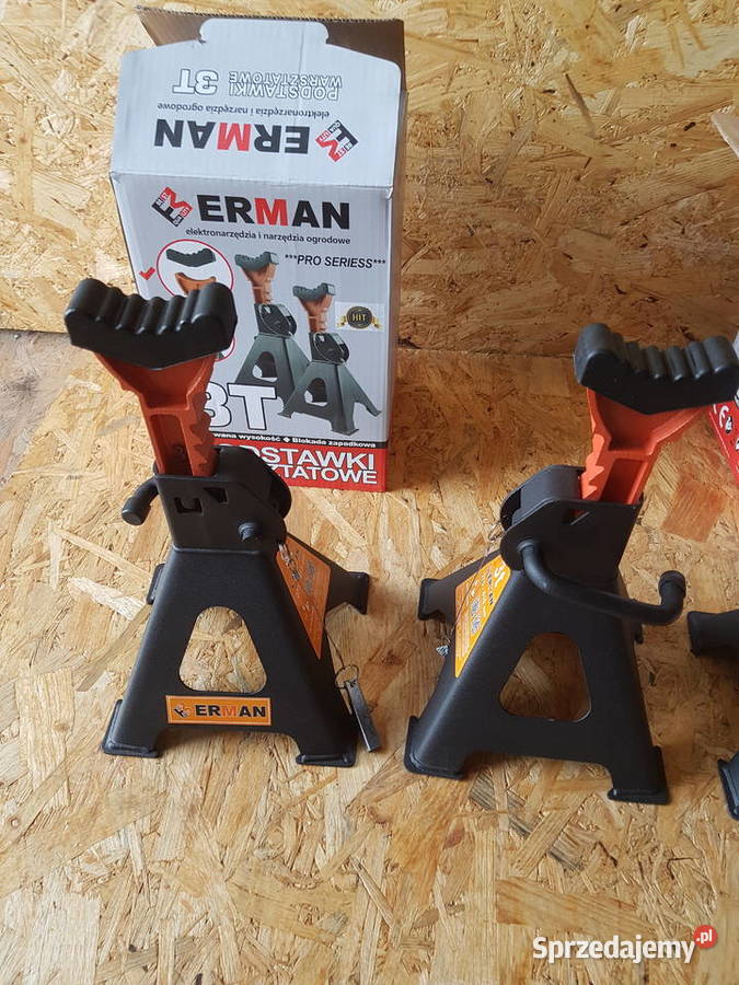 PODSTAWKI WARSZTATOWE KOBYŁKI 3 TONY Erman Narzędzia