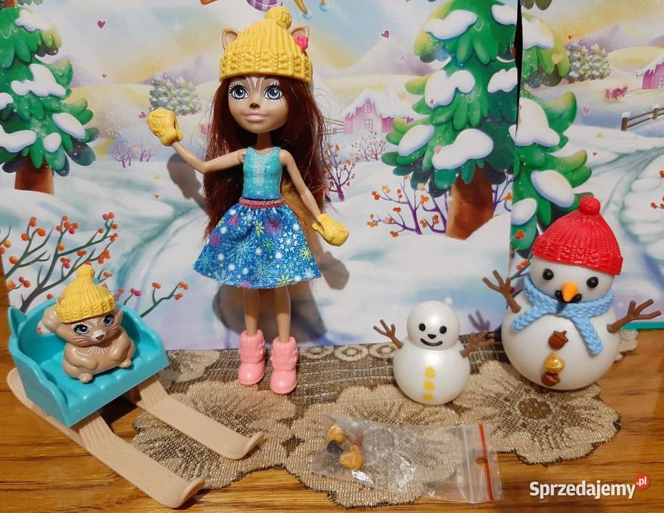 Lalka Enchantimals Sharlotte Squirrel z Zabrzeg sprzedam