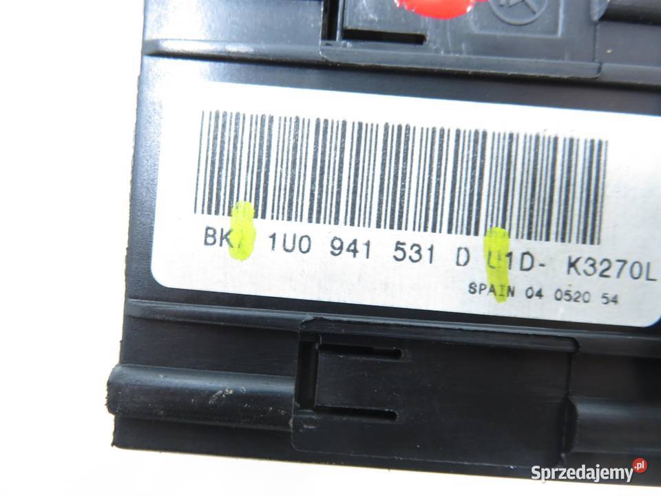 WŁĄCZNIK ŚWIATEŁ SKODA FABIA II Combi 545 osobowe