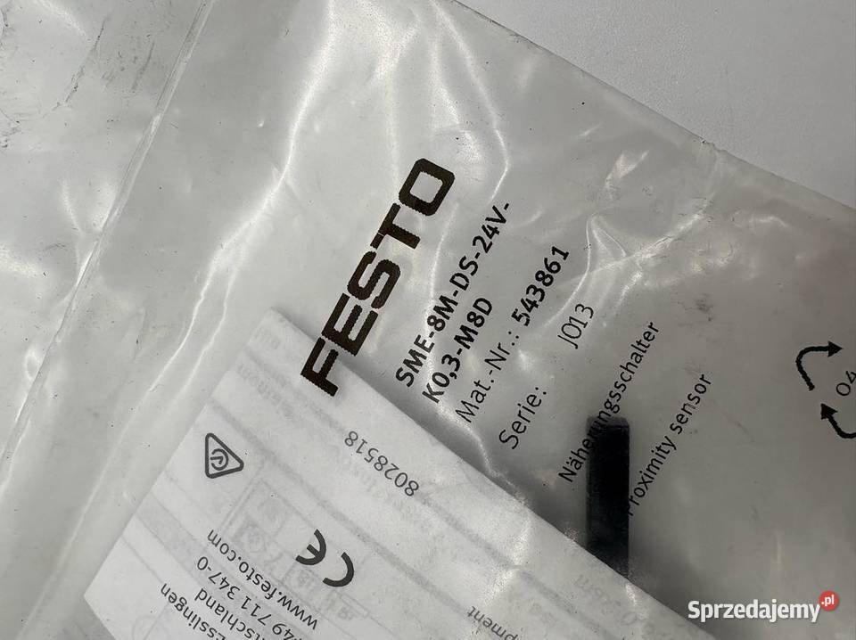 Festo SME 8M DS 24V K 0 3 M8D 543861 Warszawa