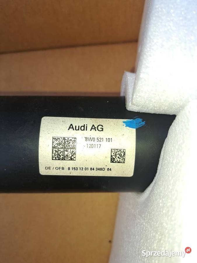 Audi a5 f5 wał napędowy osobowe małopolskie Limanowa