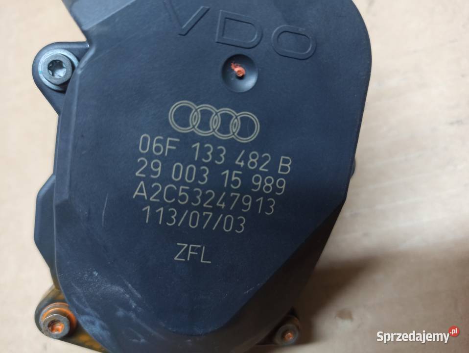 NASTAWNIK KLAP KOLEKTORA AUDI A6 C6 06F133482B Bolesławiec