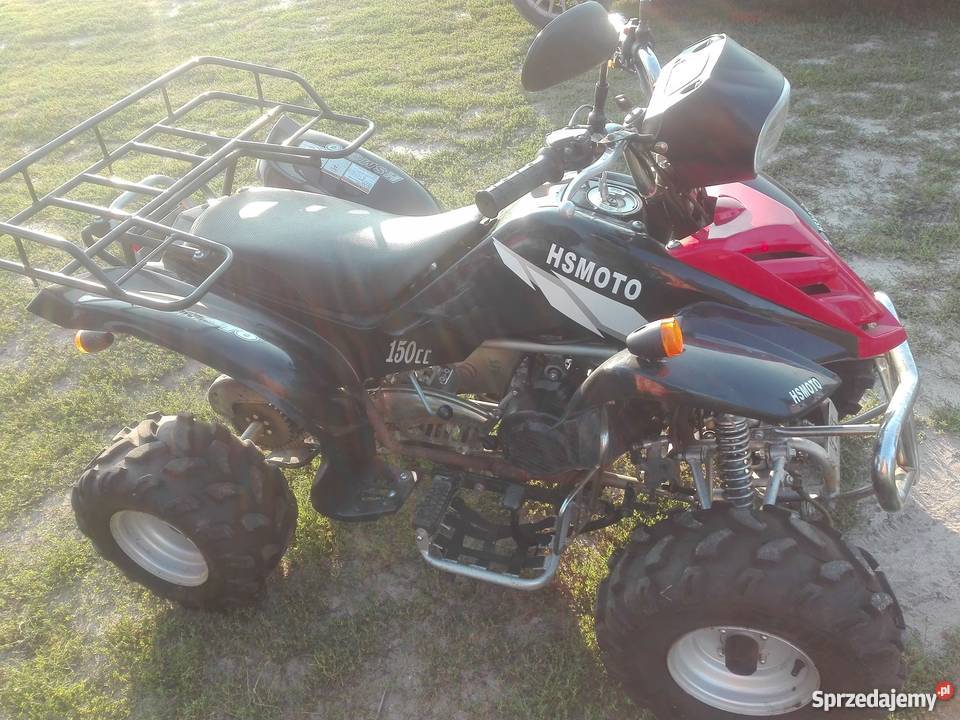 Quad 150 zarejestrowany 300 przebiegu benzyna Mińsk Mazowiecki