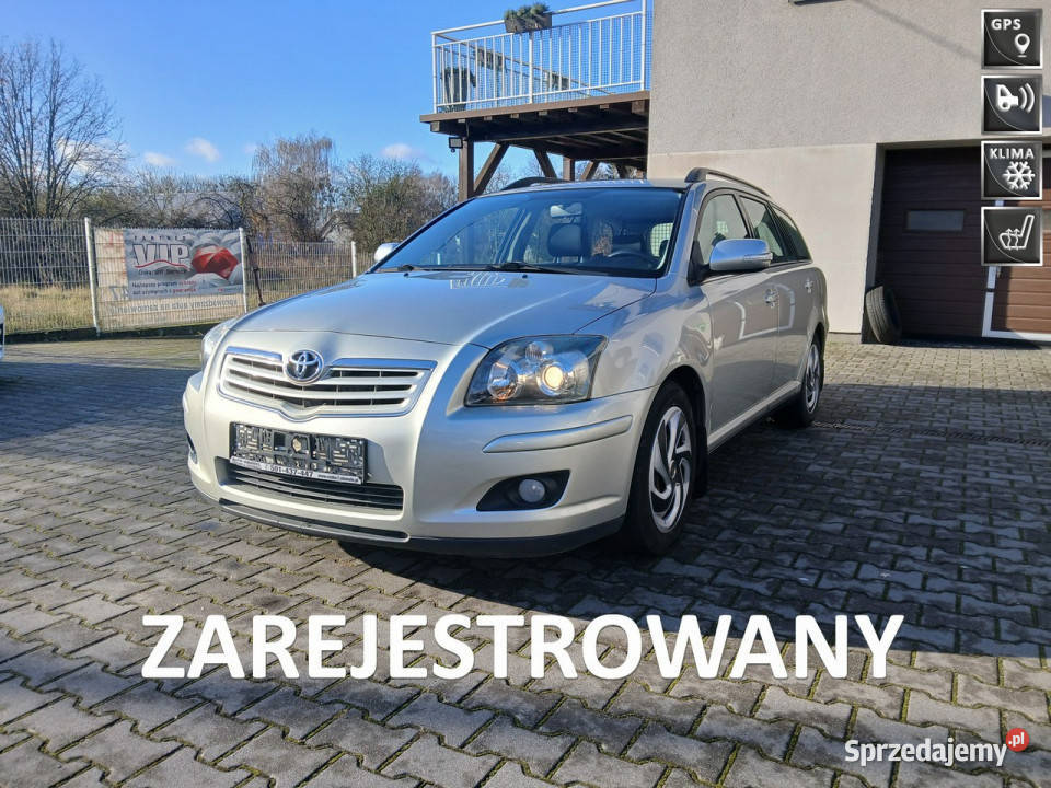 Toyota Avensis 18i LIFT klima NAVI czujniki stan Gryfino