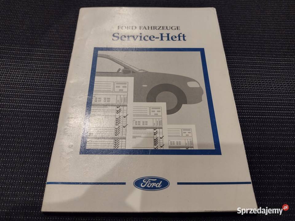 Ford Transit 1997 Książka Gwarancyjna Serwisowa Łódź
