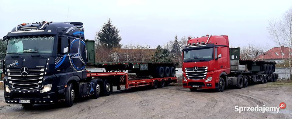 Transport maszyn budowlanych i rolniczych Łódź