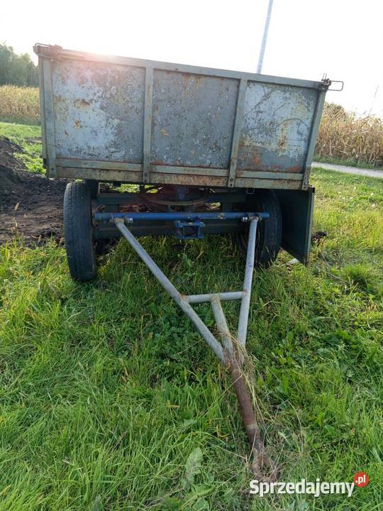 Przyczepa platforma sadownicza nieuszkodzony kujawsko-pomorskie Dobrzyń nad Wisłą