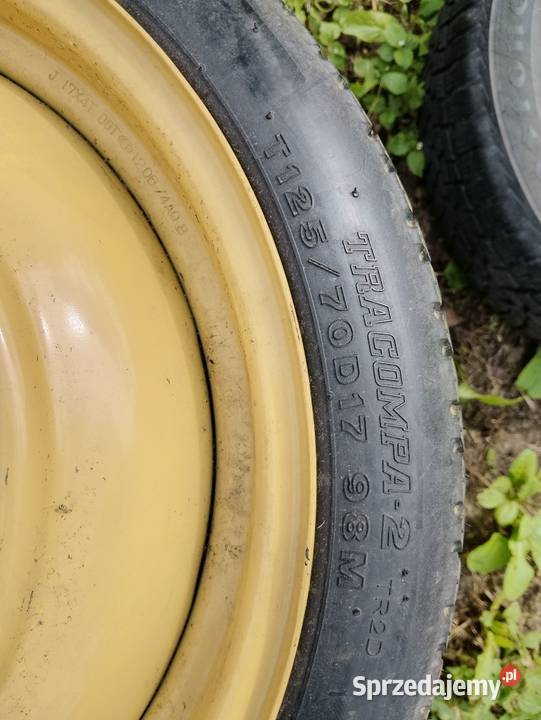 Koło dojazdowe toyotą auris