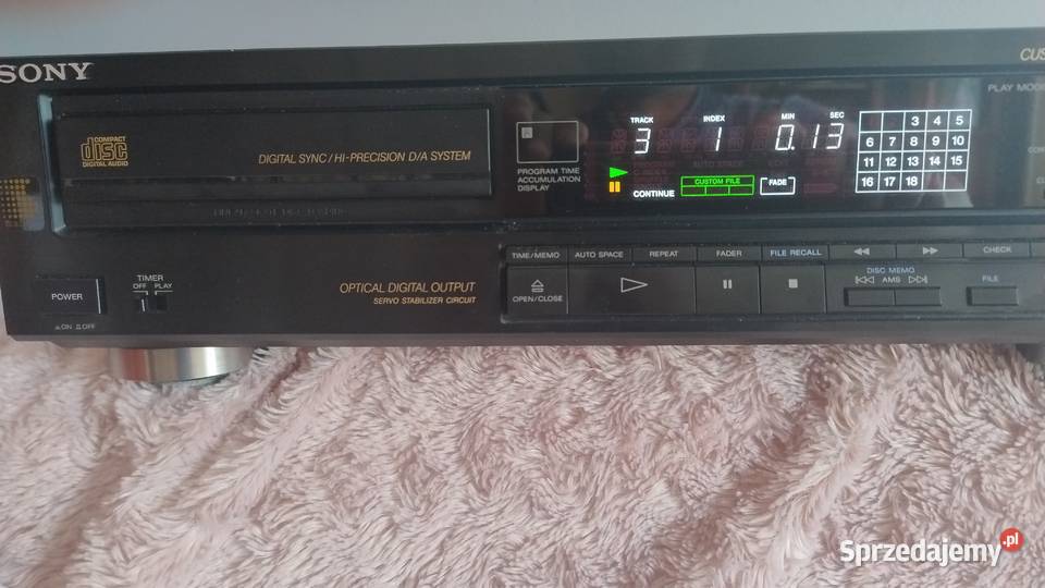 Odtwarzacz CD Sony cdp 970 Trzebuska sprzedam