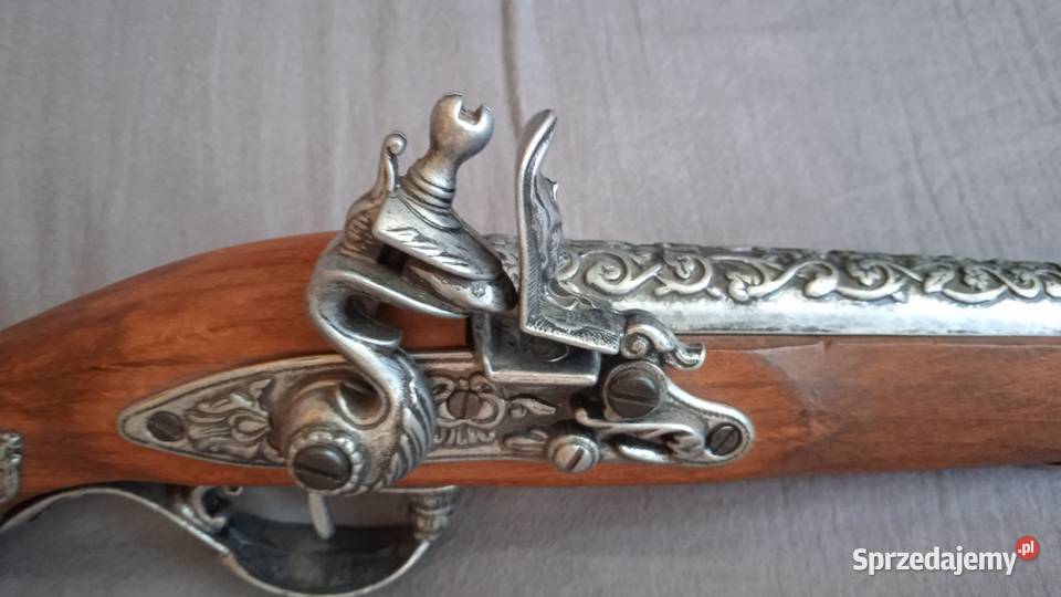 REPLIKA Pistolet skałkowy z XVIII w DENIX 1196G mazowieckie Warszawa