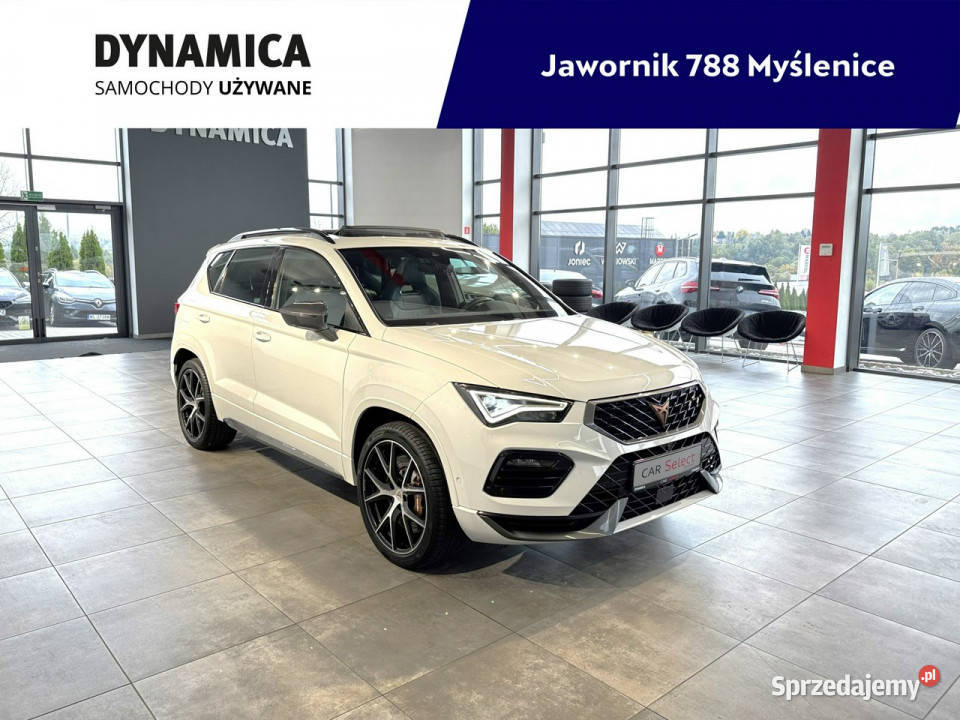 Cupra Ateca 20TSI 300 DSG 4drive 2021 r salon I gniazdo USB Myślenice