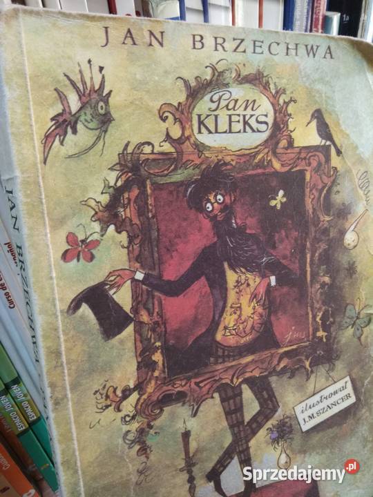 Szncer ilustracje Brzechwa Pan Kleks Podróże Warszawa
