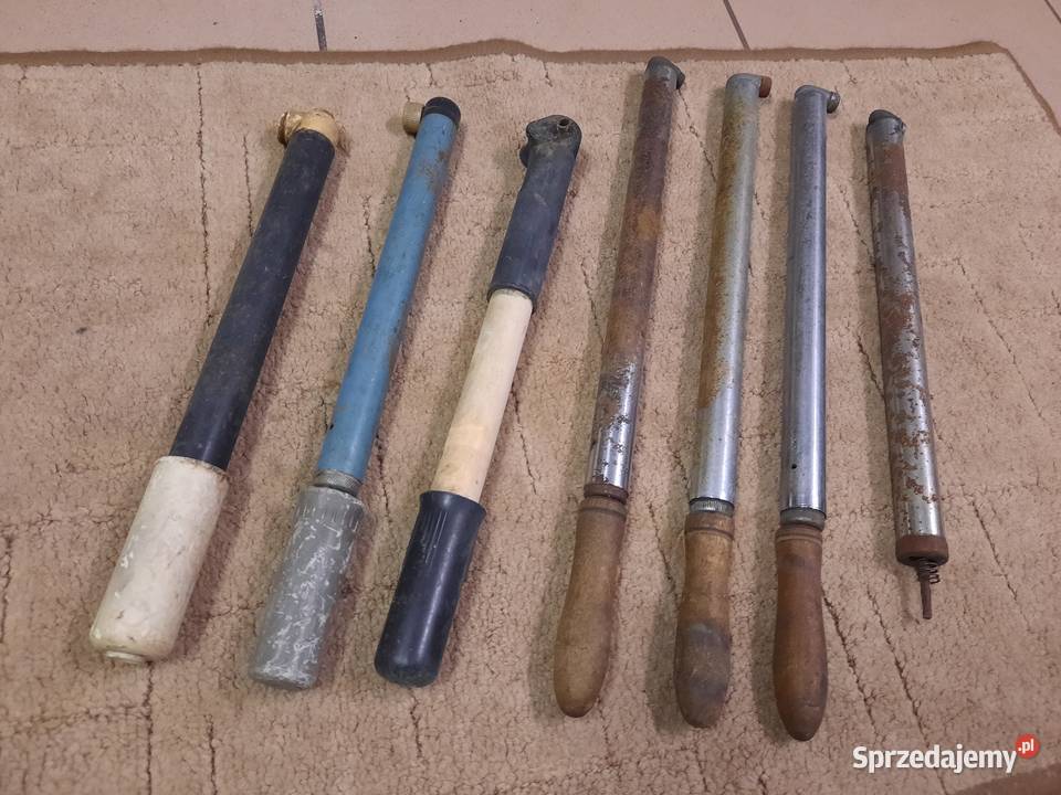 Pompki rowerowe ZZR Romet PRL Sieradz sprzedam