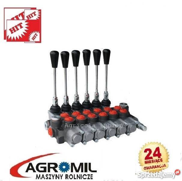 Rozdzielacz hydrauliczny 6 sekcyjny 80L kujawsko-pomorskie Rogóźno sprzedam