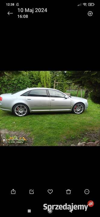 Audi A8 60 W12 Long LPG Zadbana lubelskie Chodel