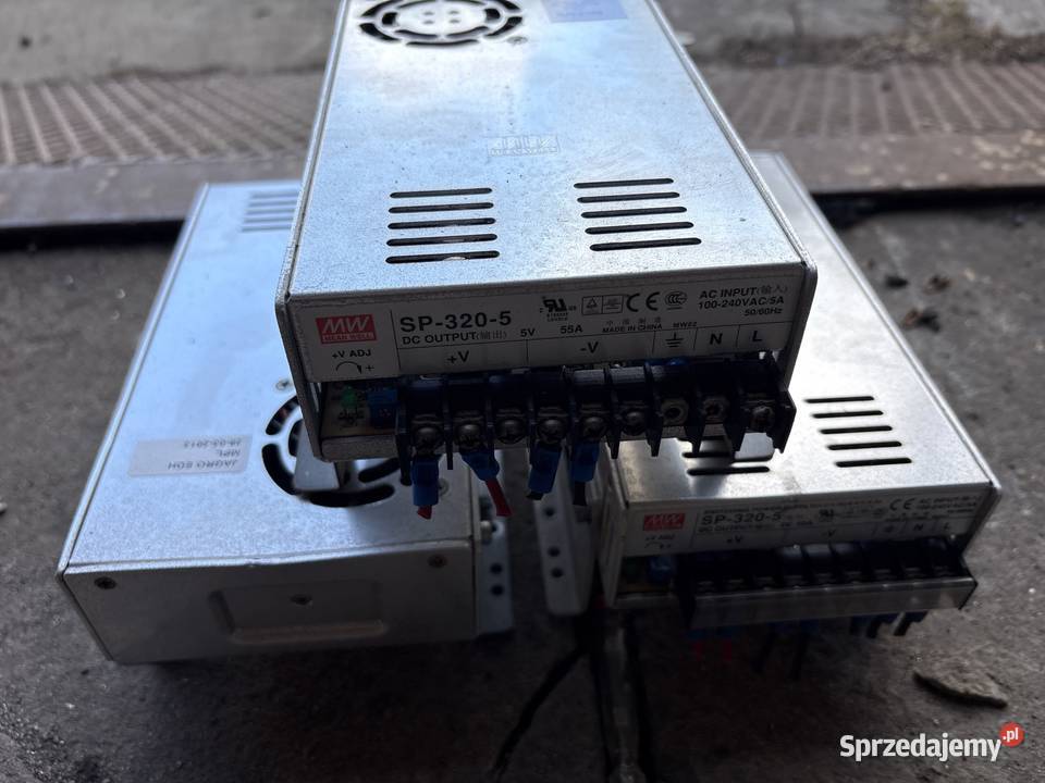 Zasilacz 5 V 55A Mean Well Bytom