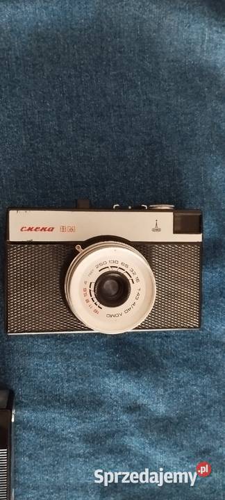 Aparat zestaw Pentax MG Vilia Cmena Smena Wolsztyn