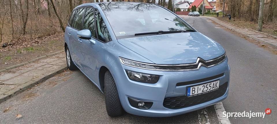 Citroen C4 Grand Picasso 16HDI 115 7os 2015 Białystok sprzedam