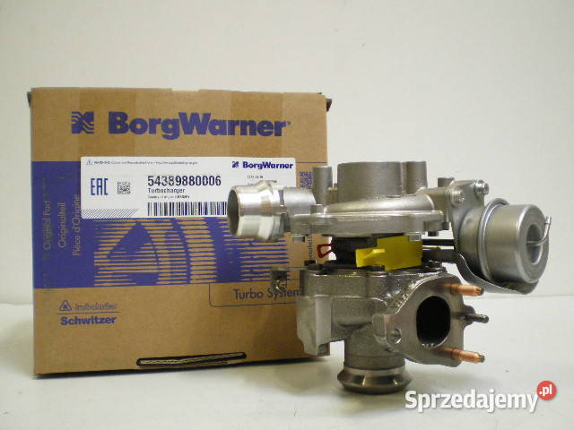 Turbosprężarka BorgWarner KKK 54389700002 Siedlce