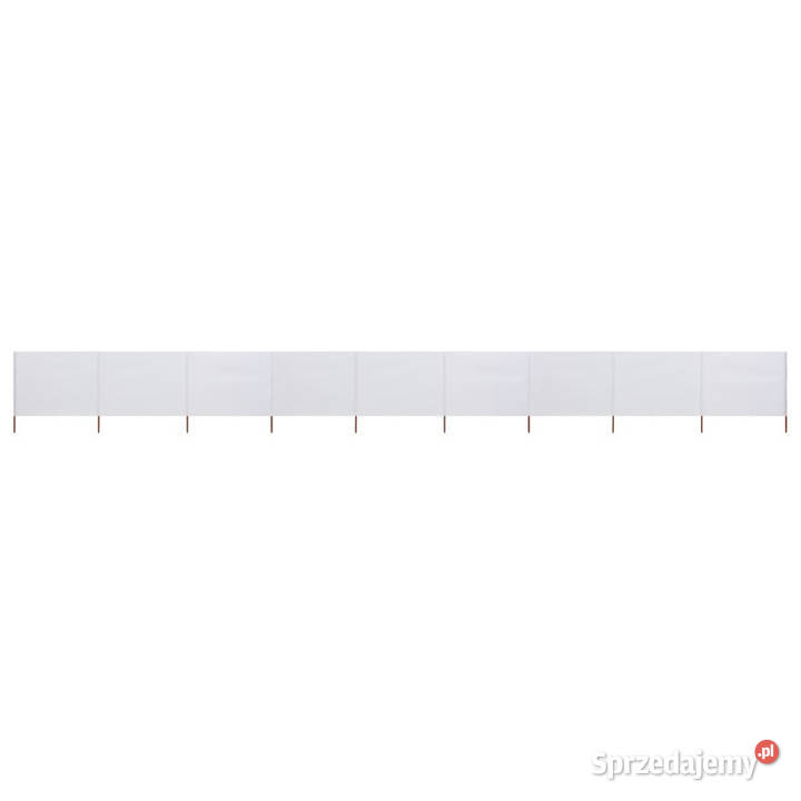 Parawan 9skrzydłowy z tkaniny 1200x160 piaskowa mazowieckie Warszawa