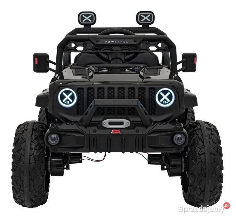 DUŻE auto terenowe OFF ROAD Speed 4x4 dzieci 12V małopolskie Kraków sprzedam