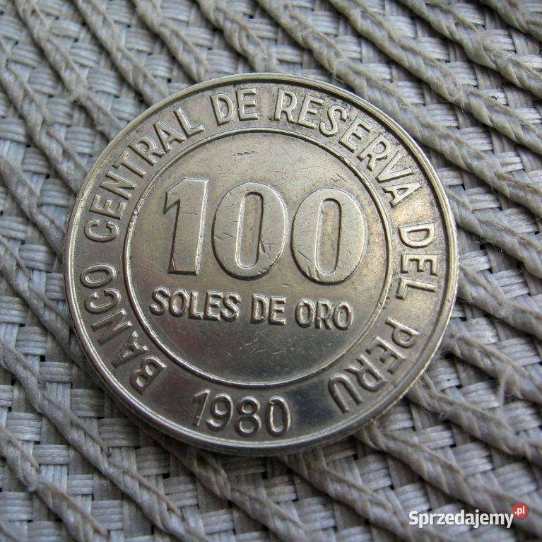 Peru 100 Soli 1980r Kalisz