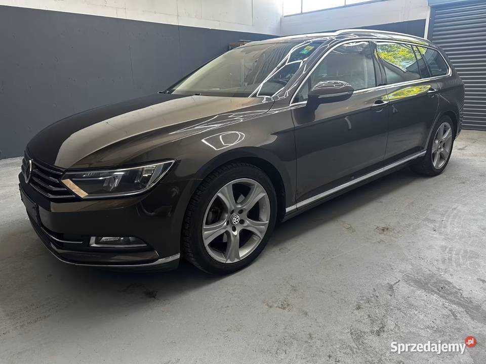 Volkswagen Passat B8 20 VW Highline TDI 150 DSG podgrzewane fotele Iława