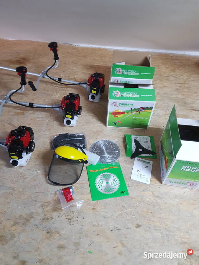 KOSA SPALINOWA BAVARIA do trawy ZESTAW 61 MOCNA Głogowa