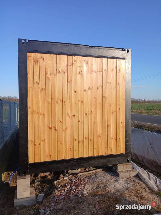 Kontener biurowy AKWARIUM Chojnów