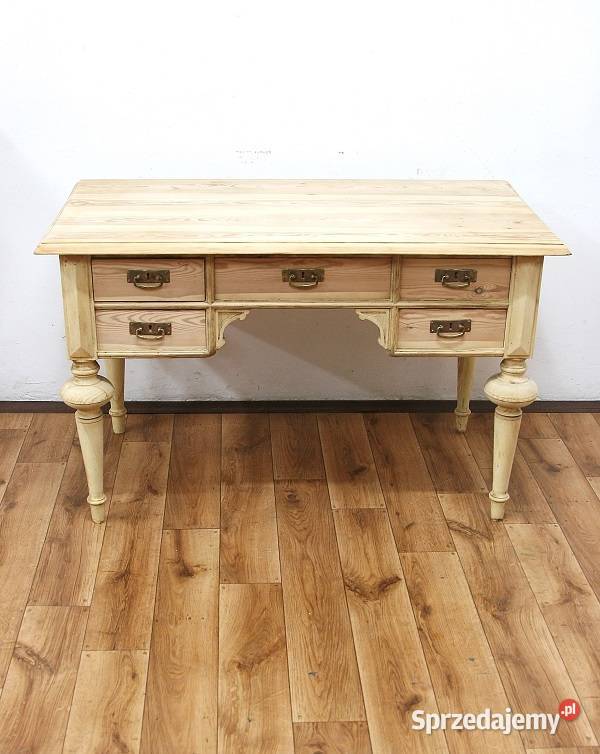 Biurko Eklektyczne Oczyszczone AntykiMarki mazowieckie Marki